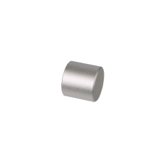 Końcówka do karnisza zaślepka srebrna inox 20 mm