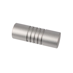 Końcówka do karnisza FREZ srebrna inox 20 mm