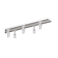 Szyna sufitowa 2-torowa SLIM 160 cm biała aluminiowa MARDOM