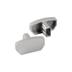 Zakończenie do profilu aluminiowego płaskiego 2 szt. srebrne