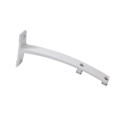 Wspornik pojedynczy do profilu aluminiowego 18 cm biały