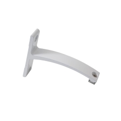 Wspornik pojedynczy do profilu aluminiowego 10 cm biały