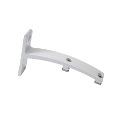 Wspornik podwójny do profilu aluminiowego 12 cm biały