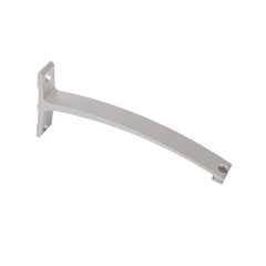 Wspornik pojedynczy do profilu aluminiowego 18 cm srebrny