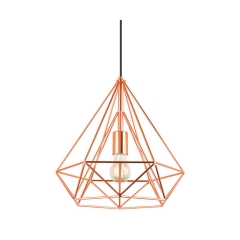 Lampa wisząca BYRON miedziana E27 INSPIRE