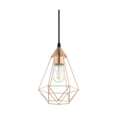 Lampa wisząca BYRON miedziana E27 INSPIRE