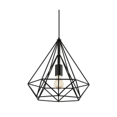Lampa wisząca BYRON czarna E27 INSPIRE