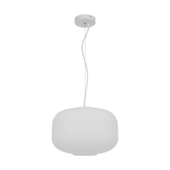 Lampa wisząca Belluna biała E27 Inspire