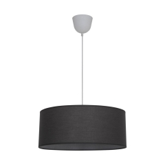 Lampa wisząca SITIA 48 cm szara 3 x E27 INSPIRE