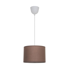 Lampa wisząca SITIA 28 cm taupe E27 INSPIRE