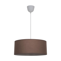 Lampa wisząca SITIA 48 cm taupe 3 x E27 INSPIRE