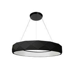 Lampa wisząca REUS 3240 lm czarna LED LIGHT PRESTIGE
