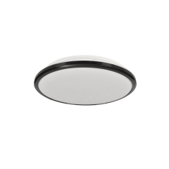Plafon Terma czarny 28 cm LED Eko-Light
