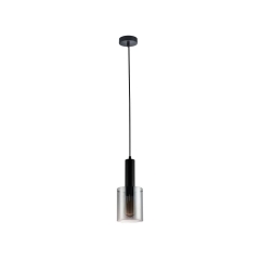 Lampa wisząca SARDO czarna E27 ITALUX