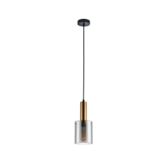 Lampa wisząca SARDO mosiądz E27 ITALUX