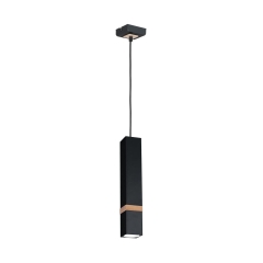 Lampa wisząca VIDAR czarna GU10 EKO-LIGHT