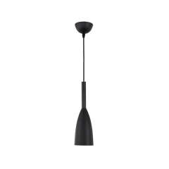 Lampa wisząca SOLIN czarna E27 LIGHT PRESTIGE