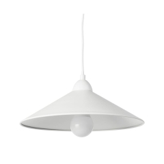 Lampa wisząca BRAGA biała E27