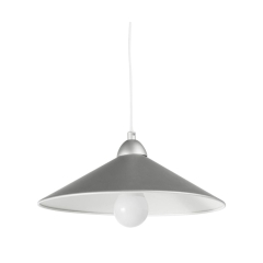 Lampa wisząca BRAGA srebrna E27