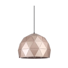 Lampa wisząca HARLEY miedziana E27 ITALUX