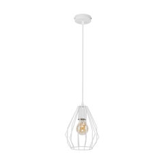 Lampa wisząca BRYLANT biała E27 TK LIGHTING