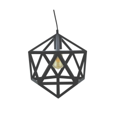 Lampa wisząca DENMARK czarna E27 IL MIO