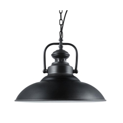 Lampa wisząca BLACK czarna E27 IL MIO