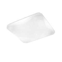 Plafon KASTOR z pilotem 43 cm biały LED POLUX