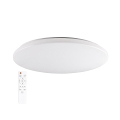 Plafon PIRIUS z pilotem 78 cm biały okrągły LED POLUX