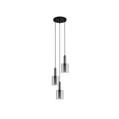 Lampa wisząca SARDO nikiel 3 x E27 ITALUX