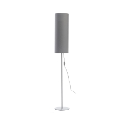 Lampa podłogowa LUNETA szara E27 TK LIGHTING