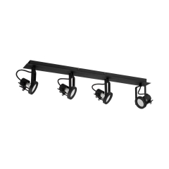 Listwa reflektorowa TECHNIC czarna GU10 INSPIRE