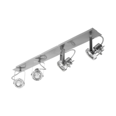 Listwa reflektorowa TECHNIC srebrna GU10 INSPIRE
