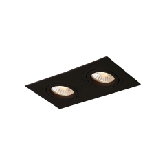 Oprawa stropowa oczko METIS IP20 czarna GU10 LIGHT PRESTIGE