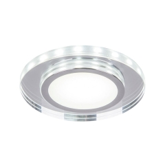 Oprawa stropowa LUSTRO IP20 śr. 12.5 cm szklana LED CANDELLUX