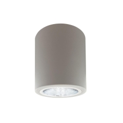Oprawa natynkowa JUPITER śr. 10 cm szara POLUX