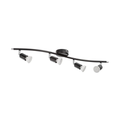 Listwa reflektorowa BASIC czarna GU10