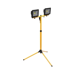 Naświetlacz LED na statywie 2x20W IP65 6000 K VOLTENO