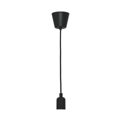 Zawieszenie COLOMA czarne E27 INSPIRE