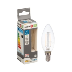Żarówka LED E14 (230 V) 2.5 W 249 lm Zimna biel LEXMAN