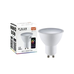 Żarówka LED GU10 TUYA (230 V) 5,5 W 400 lm RGB WIFI POLUX