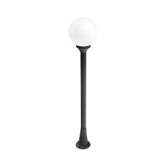 Lampa ogrodowa stojąca DIFF IP44 czarna E27 INSPIRE
