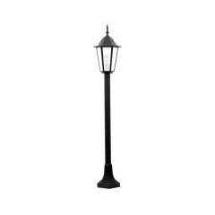 Lampa ogrodowa stojąca LIGURIA IP44 czarna E27 POLUX