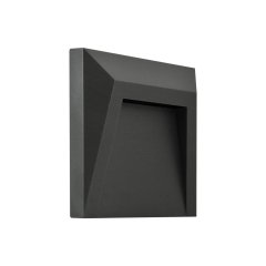 Lampa elewacyjna HOLDEN IP65 grafitowa LED POLUX