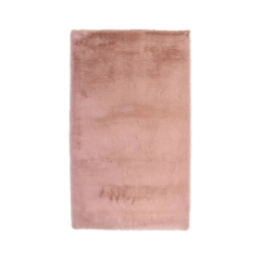 Dywan pluszowy shaggy Rabbii pudrowy róż 60 x 100 cm