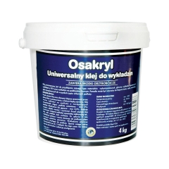 Uniwersalny klej do wykładzin grzybobójczy 4 kg OSAKRYL