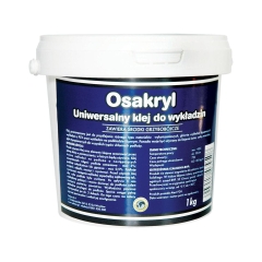 Uniwersalny klej do wykładzin grzybobójczy 1 kg OSAKRYL