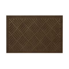 Wycieraczka wewnętrzna ECO RIB 90 x 60 cm gumowa brązowa