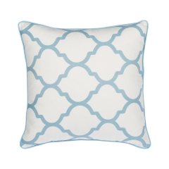 Poduszka Lily niebieska 40 x 40 cm Inspire