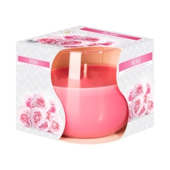 Świeca zapachowa w szkle ROSE róża
